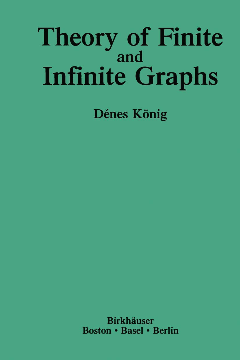 Amazon | Theory of Finite and Infinite Graphs | Koenig, Denes
